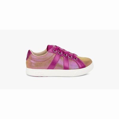 Tenis UGG Marcus Shimmer Criança Marrom/Fucsia | PT-AOCZD